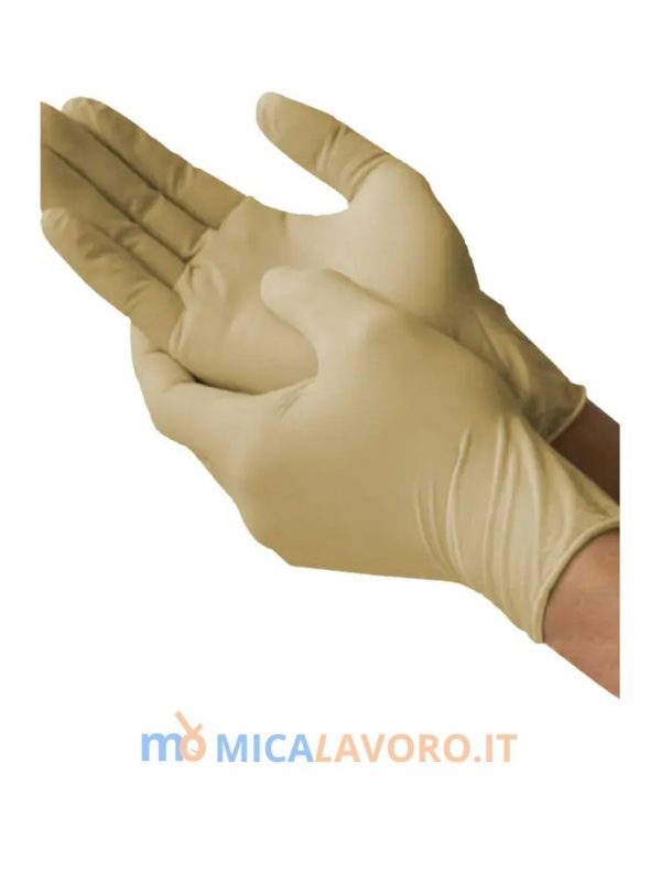 100 PZ – Guanti in lattice Medicali