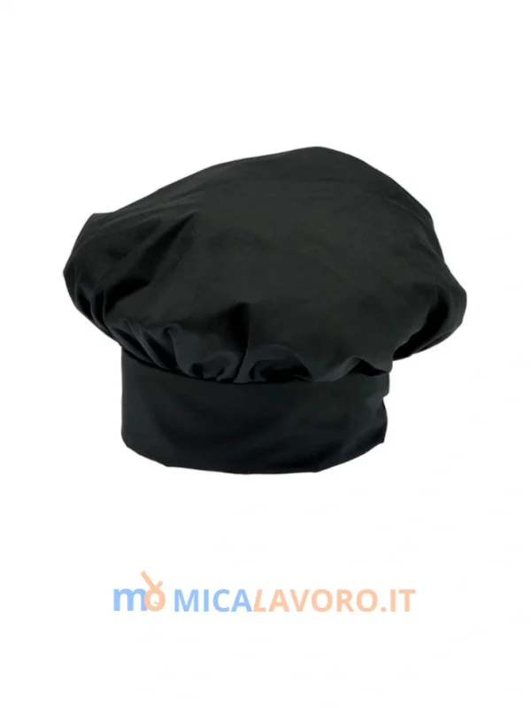 Cappello Cuoco Nero Giblors