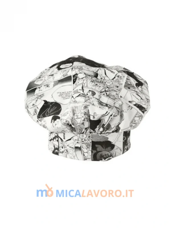 Cappello Cuoco a Fumetto Giblors