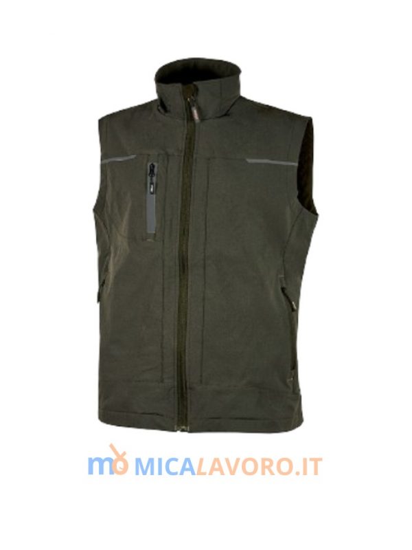Gilet Lavoro SATURN Dark Green U-Power