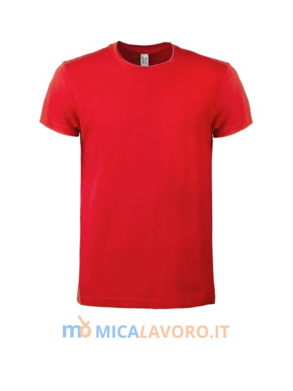 Maglia-Manica-Corta-Rossa-GQC