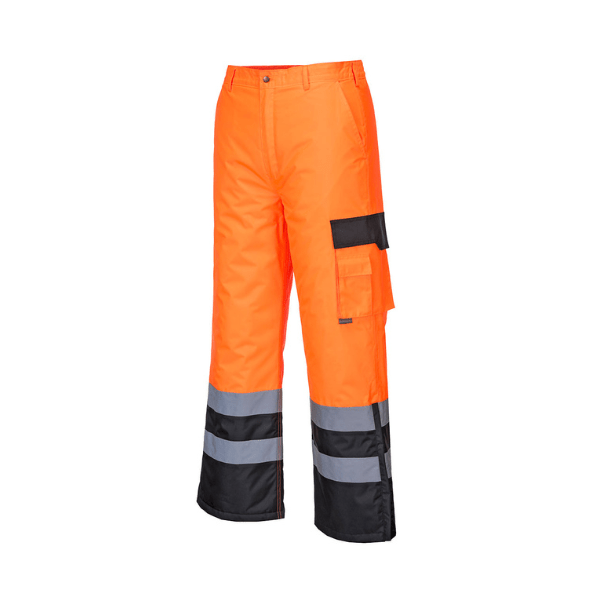 Pantaloni foderati alta visibilità Portwest
