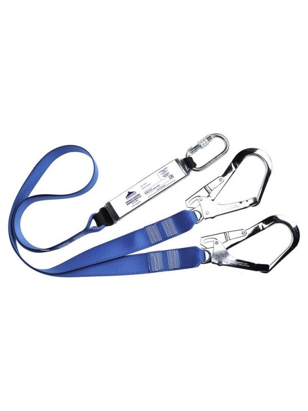 Cordino tessile doppio con assorbitore Blu royal Portwest